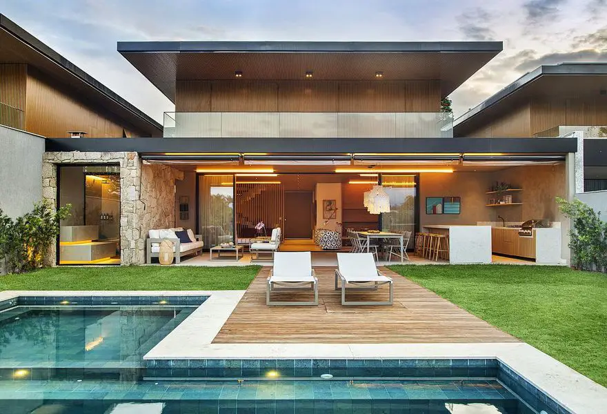 Luxury coastal property in Brazil